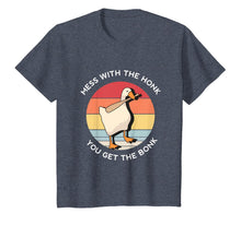 Ladda upp bild till gallerivisning, Mess With The Honk You Get The Bonk Goose Memes Gifts T-Shirt