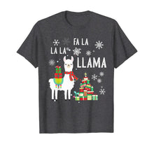 Ladda upp bild till gallerivisning, Funny shirts V-neck Tank top Hoodie sweatshirt usa uk au ca gifts for FA LA LA LLAMA Santa Shirt Christmas Funny Gift Xmas T-Shirt 190849