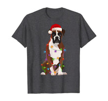 Ladda upp bild till gallerivisning, Funny shirts V-neck Tank top Hoodie sweatshirt usa uk au ca gifts for Boxer Dog Christmas Lights Xmas Dog Lover T-Shirt 1026238