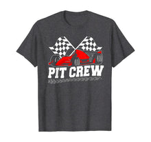 Ladda upp bild till gallerivisning, Pit Crew Car Racing Checkered Flag Racing Party T-Shirt 117589