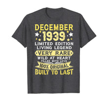 Ladda upp bild till gallerivisning, Funny shirts V-neck Tank top Hoodie sweatshirt usa uk au ca gifts for 1939 December 80 Years Old Tee 80th Birthday Gifts Christmas T-Shirt 631572