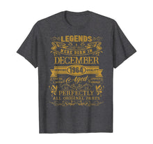 Ladda upp bild till gallerivisning, Funny shirts V-neck Tank top Hoodie sweatshirt usa uk au ca gifts for 55th Birthday Gifts Legends Were Born In December 1964 T-Shirt 885452