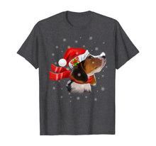 Ladda upp bild till gallerivisning, Funny shirts V-neck Tank top Hoodie sweatshirt usa uk au ca gifts for Christmas Beagle Santa Hat Dog Lover Gifts T-Shirt 724321