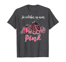 Ladda upp bild till gallerivisning, In October We Wear Pink Pumpkin Breast Cancer Awareness T-Shirt 87042