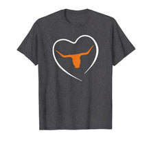 Ladda upp bild till gallerivisning, Cool Longhorn Bull Heart Love T-Shirt 178384