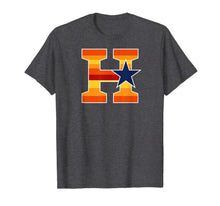 Ladda upp bild till gallerivisning, Houston Baseball H | Vintage H-Town Crush City Texas Gift T-Shirt 34089