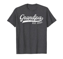 Ladda upp bild till gallerivisning, Gift for Grandpa 2020 Proud Grandpa - Gender Reveal T Shirt 132795