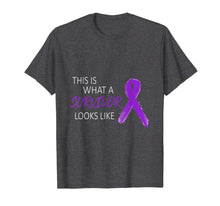 Ladda upp bild till gallerivisning, Domestic Violence Awareness Costume Purple Ribbon Gifts T-Shirt 1003467