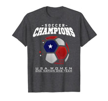 Ladda upp bild till gallerivisning, USA T-shirt USA Soccer T-shirt Womens Mens Kids 284576