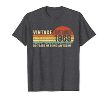 Ladda upp bild till gallerivisning, September 1969 T-Shirt Vintage 50th Birthday Gift 50 Yrs Old 112951