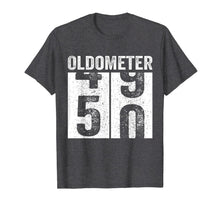 Ladda upp bild till gallerivisning, Oldometer 49-50 Tee 50th Birthday Funny Gift Men Women T-Shirt 252519