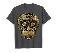 Ladda upp bild till gallerivisning, Funny Day Of The Dead Sugar Skull Flowers Dia De Los Muertos T-Shirt 735727