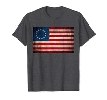 Ladda upp bild till gallerivisning, Old Glory First American Betsy Ross Flag T-Shirt 77510