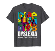 Ladda upp bild till gallerivisning, Dyslexia Awareness Month T-Shirt 106036