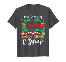 Ladda upp bild till gallerivisning, Four Main Food Groups Elf Buddy Christmas Pajama Xmas Gifts T-Shirt-3112313