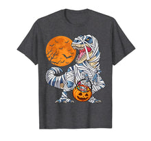 Ladda upp bild till gallerivisning, Halloween Shirts for Boys Kids Dinosaur T rex Mummy Pumpkin 95665