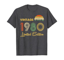 Ladda upp bild till gallerivisning, Vintage 1980 40 years Awesome 40th birthday Retro Cassette TShirt482262