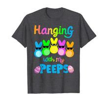 Ladda upp bild till gallerivisning, Hanging With My Peeps Shirt Colorful Bunny Easter day Gifts TShirt406135