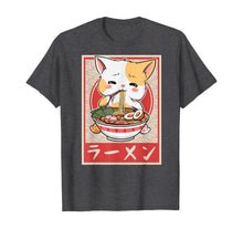 Ladda upp bild till gallerivisning, Kawaii Neko Ramen Cute Ramen Cat Japanese Noodle Funny Anime TShirt261156