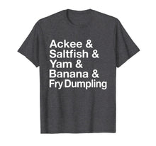 Ladda upp bild till gallerivisning, Jamaican National Dish! Ackee & Saltfish Yardie T-Shirt 677759