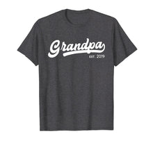 Ladda upp bild till gallerivisning, Funny shirts V-neck Tank top Hoodie sweatshirt usa uk au ca gifts for Grandpa Est 2019 New Grandpa Gift Father's Day T-Shirt 1253356
