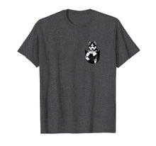 Ladda upp bild till gallerivisning, Siberian Husky in My Pocket T-Shirt Cute Dog Lovers Shirt 153458