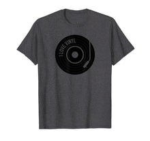 Ladda upp bild till gallerivisning, I Love Vinyl, Record Player T-Shirt 1524108