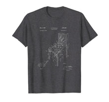 Ladda upp bild till gallerivisning, Vintage Pinball Machine Patent Game Flipper Tshirt