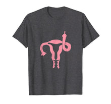 Ladda upp bild till gallerivisning, Uterus Shows Middle Finger Feminist Feminism Gift