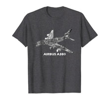 Ladda upp bild till gallerivisning, Funny shirts V-neck Tank top Hoodie sweatshirt usa uk au ca gifts for Airbus A380 jet airplane cutaway aviation pilot T-Shirt gift 2017430