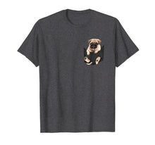 Ladda upp bild till gallerivisning, Dog In Your Pocket Tshirt Pug Shirt