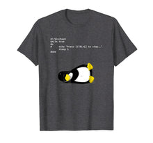 Ladda upp bild till gallerivisning, Funny shirts V-neck Tank top Hoodie sweatshirt usa uk au ca gifts for Sleeping Tux Loop Linux Geek Nerd Penguin T-Shirt 1249578