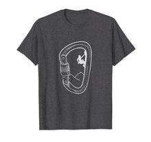 Ladda upp bild till gallerivisning, Funny shirts V-neck Tank top Hoodie sweatshirt usa uk au ca gifts for Rock Climbing Shirt Carabiner Mountain Tee Climber Gift 1907681