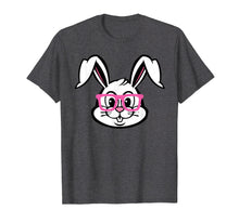 Ladda upp bild till gallerivisning, Funny shirts V-neck Tank top Hoodie sweatshirt usa uk au ca gifts for Cute Bunny Rabbit Pink Glasses Funny Hipster Easter Tshirt 3942442