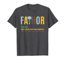 Ladda upp bild till gallerivisning, Fathor Tshirts for Men Father's Day Gift Viking Fathor Hero T-Shirt 37179