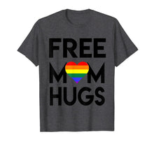 Ladda upp bild till gallerivisning, free mom hugs tshirt rainbow heart LGBT pride month T-Shirt 115838