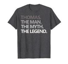 Ladda upp bild till gallerivisning, Funny shirts V-neck Tank top Hoodie sweatshirt usa uk au ca gifts for Mens Thomas The Man Myth Legend T Shirt Father's Day Gift Dad 4244571