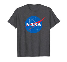 Ladda upp bild till gallerivisning, Nasa Shirt Officially Licensed Nasa Logo T Shirt Gift Idea