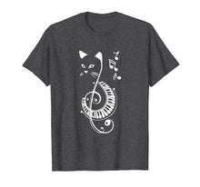 Ladda upp bild till gallerivisning, Funny shirts V-neck Tank top Hoodie sweatshirt usa uk au ca gifts for Cat lovers gifts-Musical Cat-Cat lovers Shirt Musician Gift 148569
