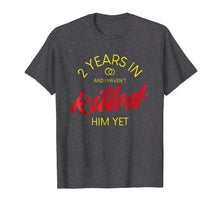 Ladda upp bild till gallerivisning, 2nd Wedding Anniversary Gifts For Her Tshirt 2nd Year Annive