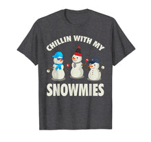 Ladda upp bild till gallerivisning, Funny shirts V-neck Tank top Hoodie sweatshirt usa uk au ca gifts for Chillin With My Snowmies Shirt - Funny Christmas Snowman Tee 2459156