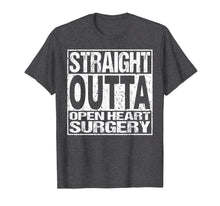 Ladda upp bild till gallerivisning, Open Heart Surgery TShirt Survivor Post Attack Recovery Gift 992408