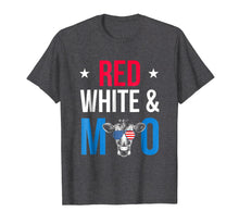 Ladda upp bild till gallerivisning, Funny shirts V-neck Tank top Hoodie sweatshirt usa uk au ca gifts for Red White and Moo Patriotic USA Flag Cow T-Shirt 2192126