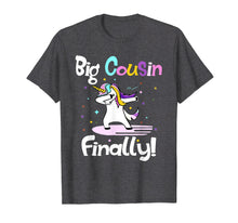 Ladda upp bild till gallerivisning, Funny shirts V-neck Tank top Hoodie sweatshirt usa uk au ca gifts for Big Cousin Finally Unicorn Dab T-shirt Funny Cute Gifts 3318498