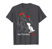 Ladda upp bild till gallerivisning, Auntsaurus Rex T-Shirt Funny Auntie Dinosaur Gifts Tshirt