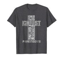 Ladda upp bild till gallerivisning, Funny shirts V-neck Tank top Hoodie sweatshirt usa uk au ca gifts for With Christ Fighting Parkinson's Warrior Awareness shirt 2143259