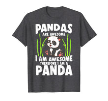 Ladda upp bild till gallerivisning, Funny shirts V-neck Tank top Hoodie sweatshirt usa uk au ca gifts for Panda Shirt Cute Panda Tshirt Pandas Are Awesome Panda Bear 307691