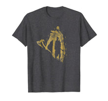 Ladda upp bild till gallerivisning, God of War Kratos and Atreus One Color Gold T-shirt 345158
