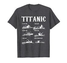 Ladda upp bild till gallerivisning, Funny shirts V-neck Tank top Hoodie sweatshirt usa uk au ca gifts for Titanic April 1912 Ship Voyage Atlantic Ocean T Shirt 318485