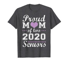 Ladda upp bild till gallerivisning, Funny shirts V-neck Tank top Hoodie sweatshirt usa uk au ca gifts for Proud mom of two 2020 senior graduate graduation tshirt 1422798